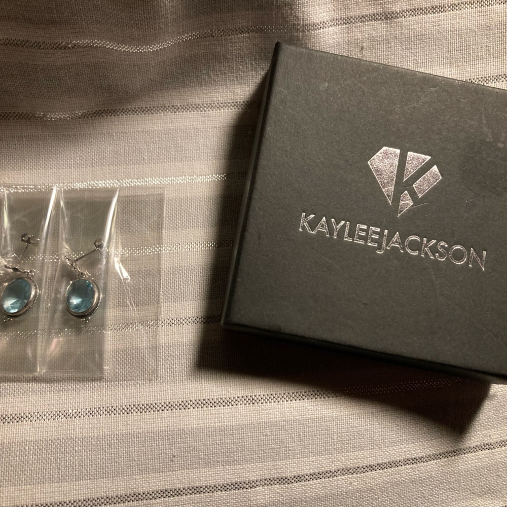 Blue Earrings